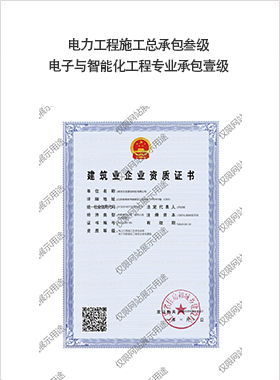 贝龙企业资质证书 2